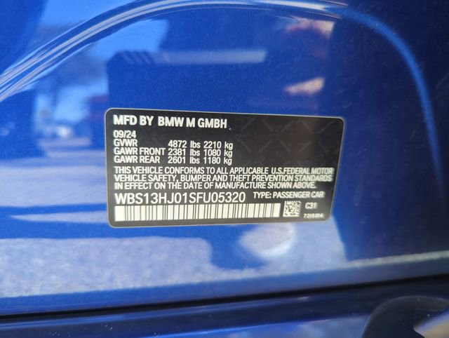 Certified 2025 BMW M3 w/ M Driver's Package image 35