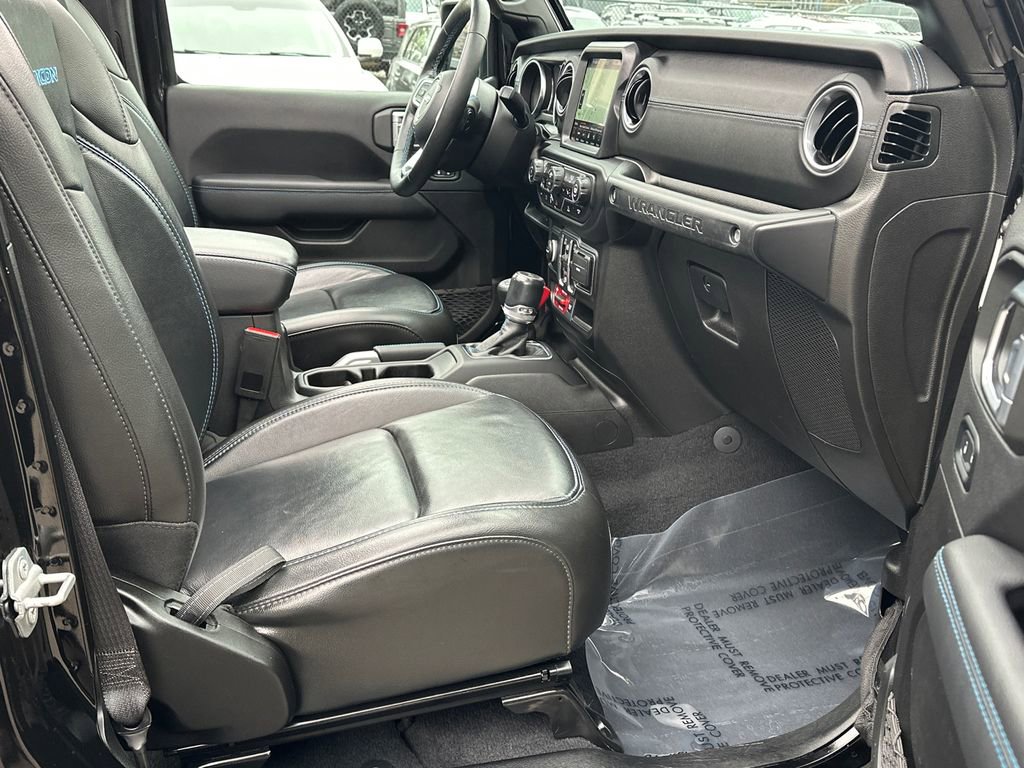 Used 2022 Jeep Wrangler Unlimited Rubicon 4xe w/ Cold Weather Group image 12