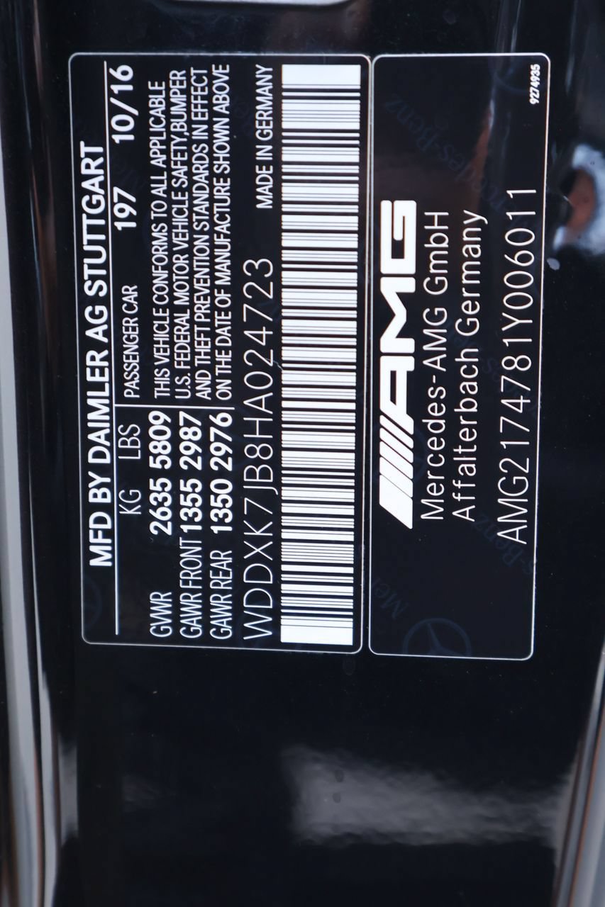 Used 2017 Mercedes-Benz S 63 AMG 4MATIC Cabriolet image 29