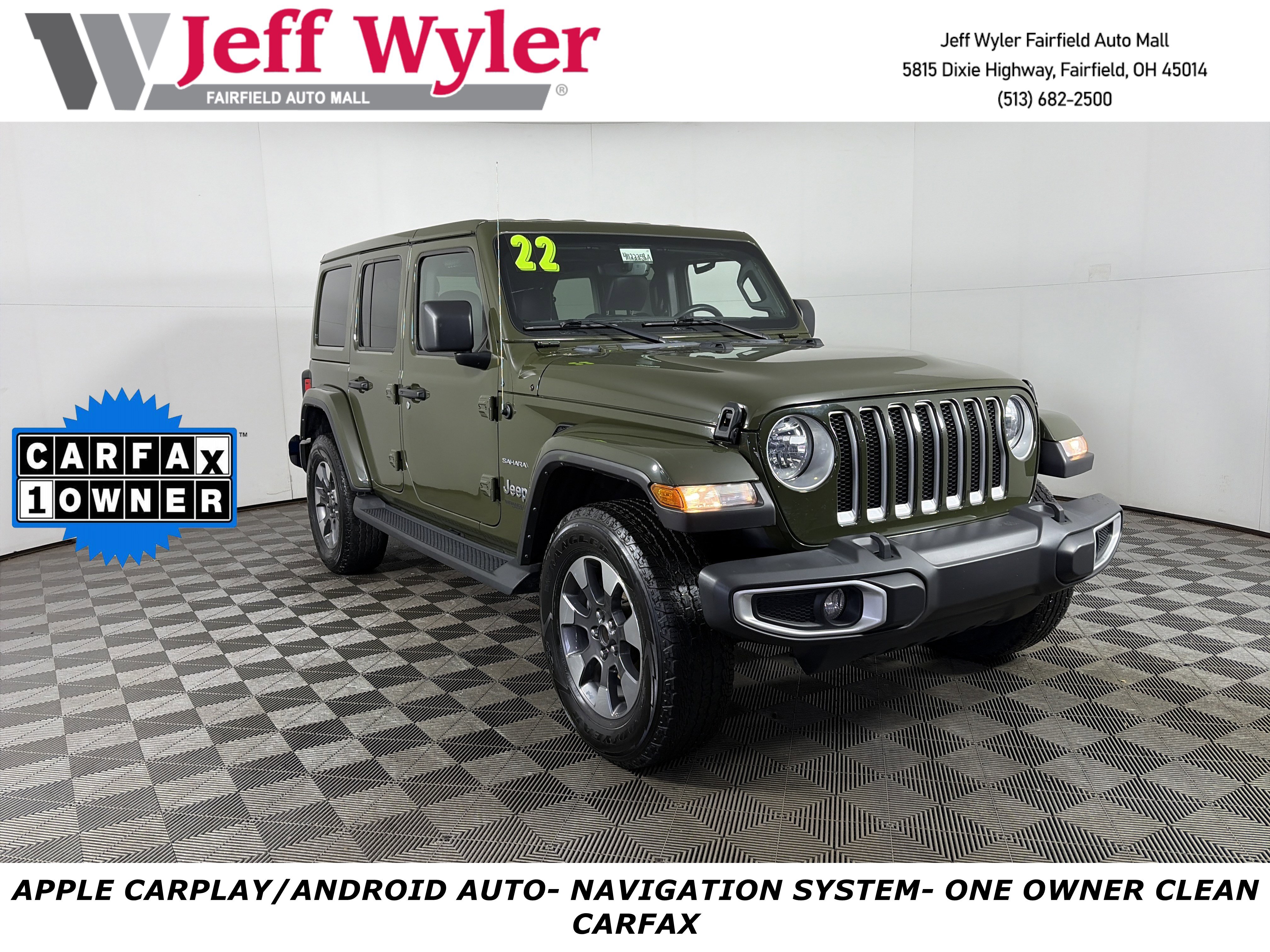 Used 2022 Jeep Wrangler Unlimited Sahara w/ Cold Weather Group