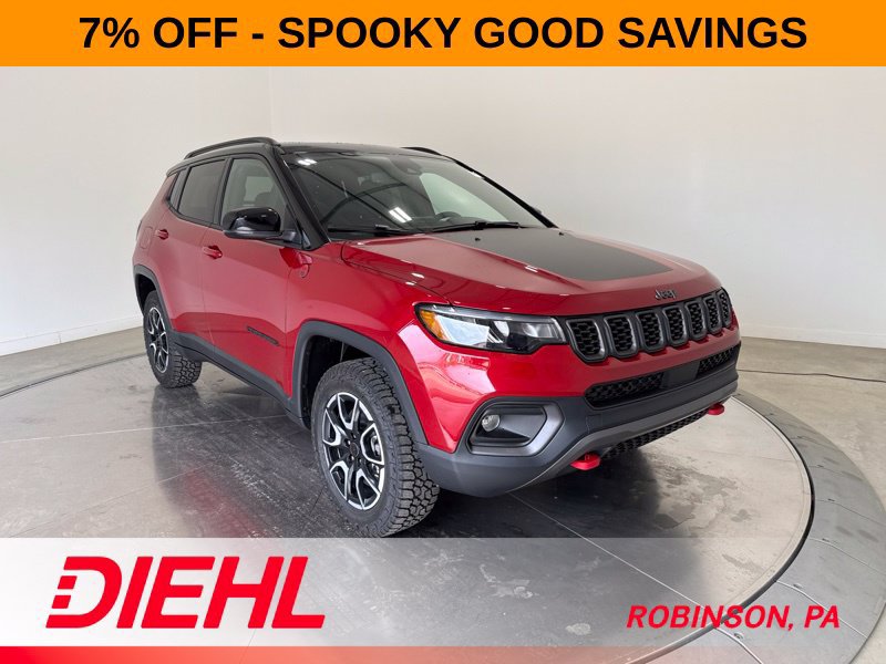 New 2026 Jeep Compass Trailhawk w/ Sun, Sound & Navigation Group