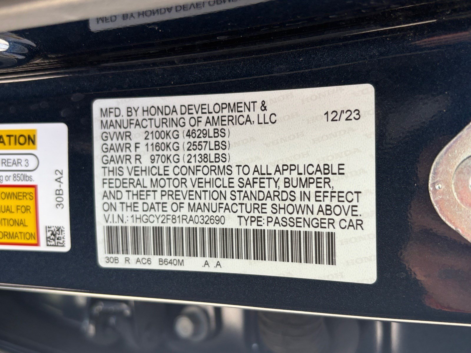 Used 2024 Honda Accord Touring image 25