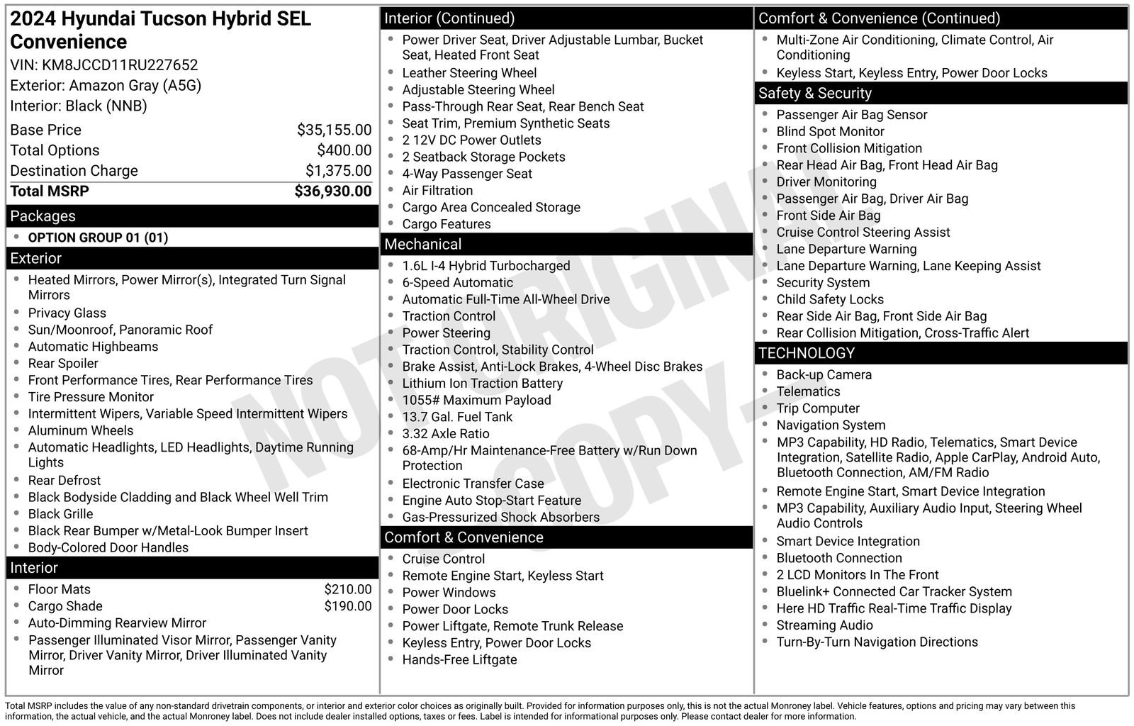 Used 2024 Hyundai Tucson SEL image 6