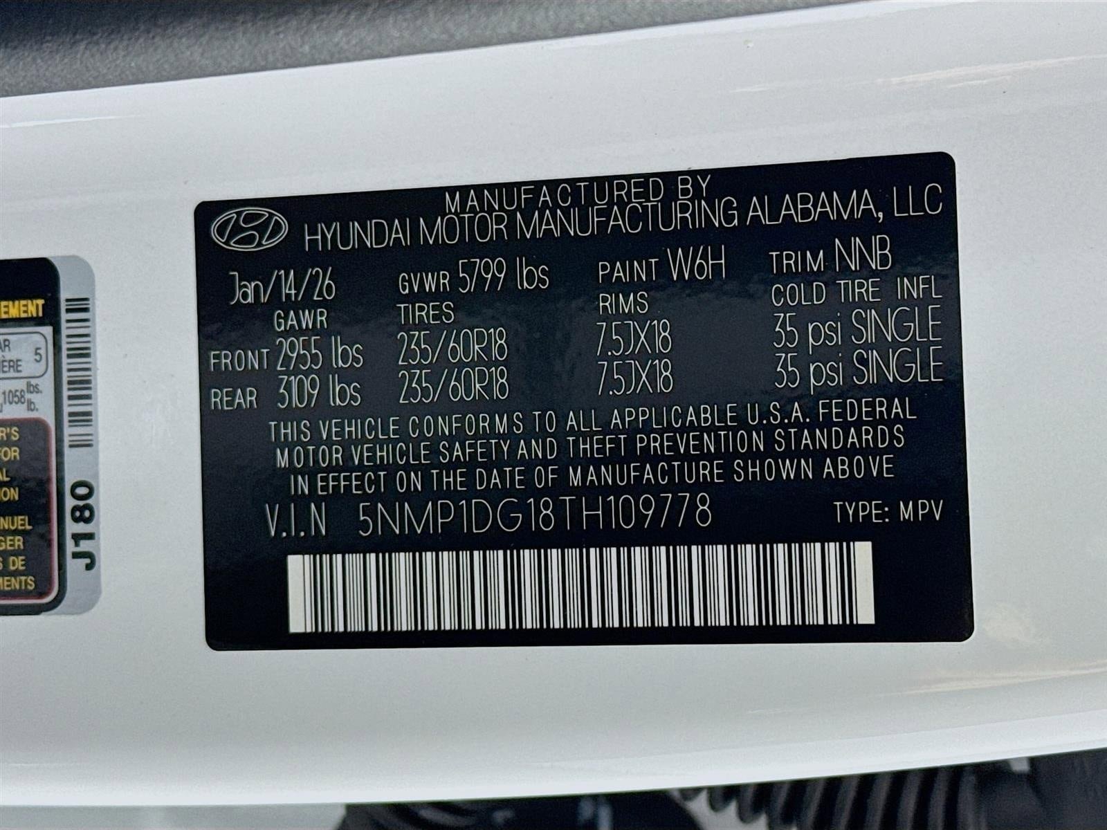 New 2026 Hyundai Santa Fe SE AWD/4WD image 31