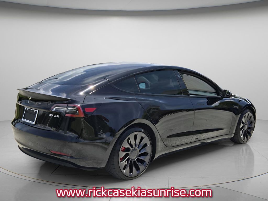 Used 2021 Tesla Model 3 Performance AWD/4WD image 7