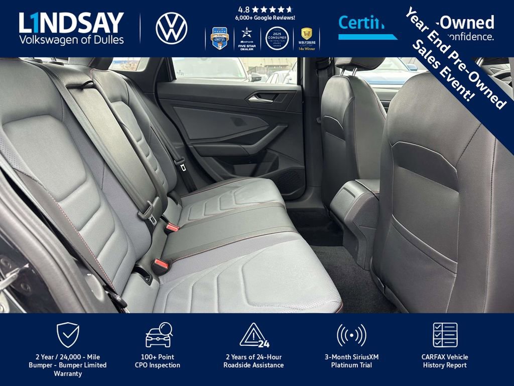 Certified 2025 Volkswagen Jetta GLI Autobahn w/ GLI Black Package image 14