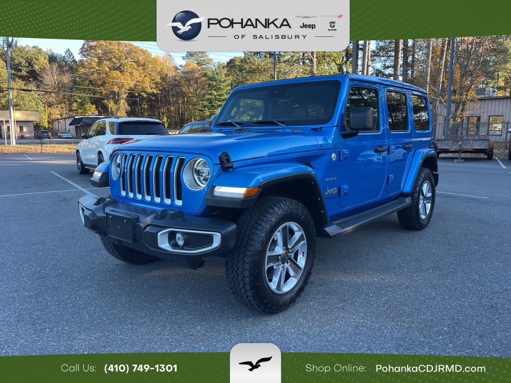 Used 2021 Jeep Wrangler Unlimited Sahara