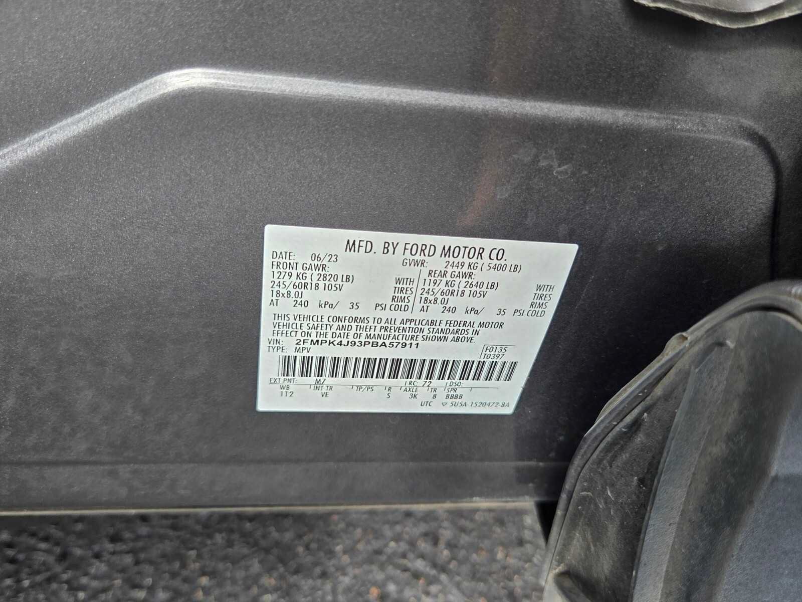 Used 2023 Ford Edge SEL AWD/4WD image 19