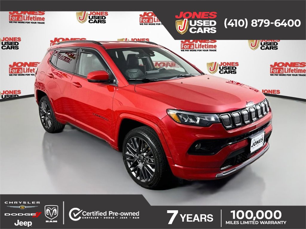 Used 2022 Jeep Compass Limited AWD/4WD image 1