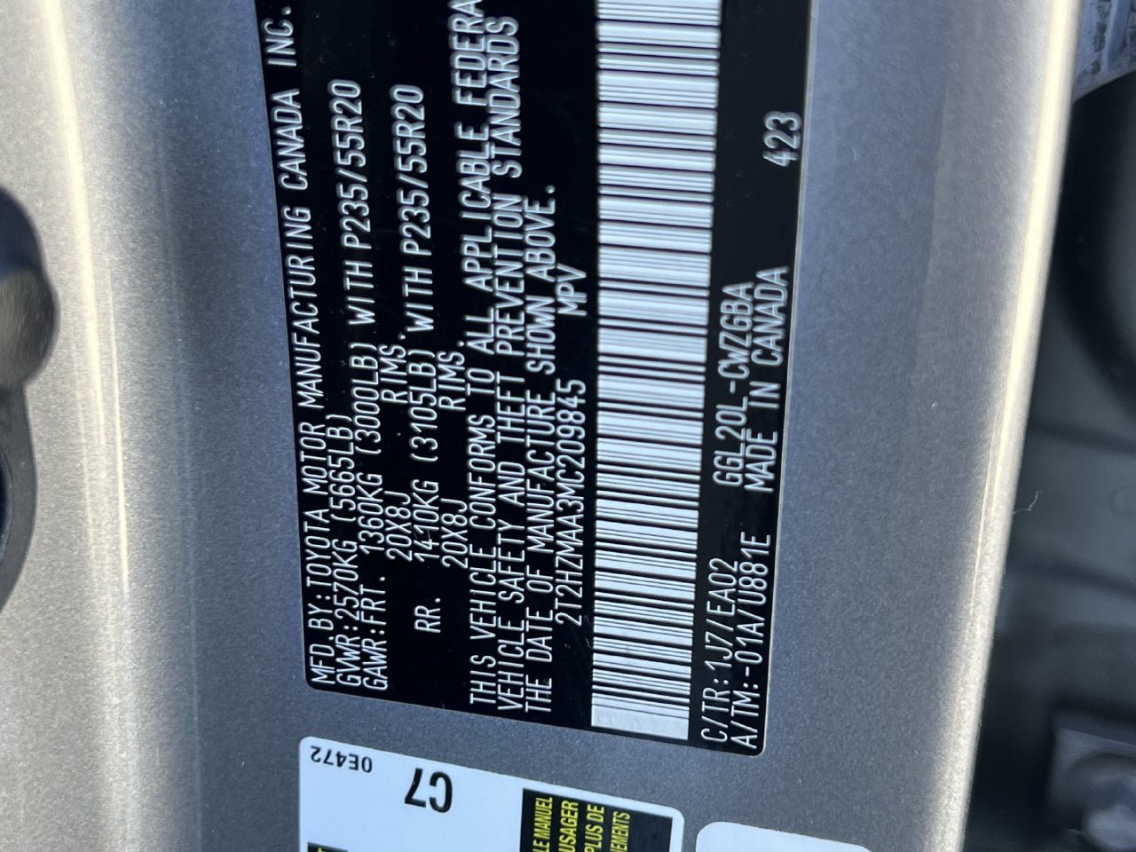 Used 2021 Lexus RX 350 FWD w/ Premium Package image 11