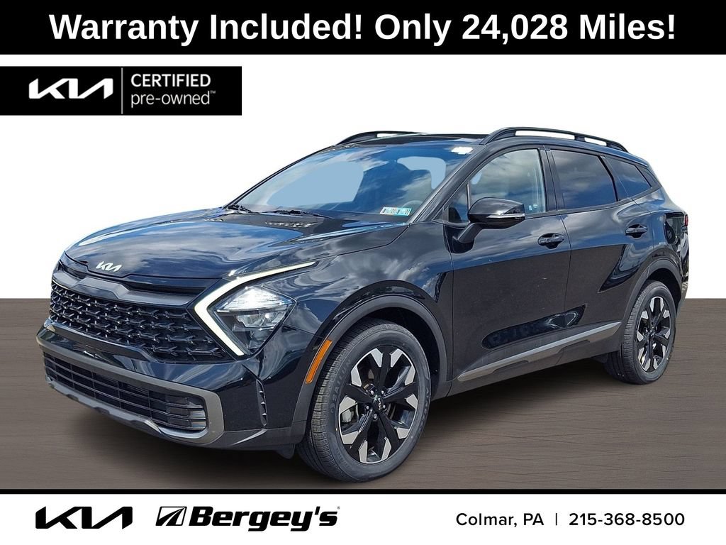 Certified 2023 Kia Sportage X-Line w/ X-Line Premium Package AWD/4WD video 1