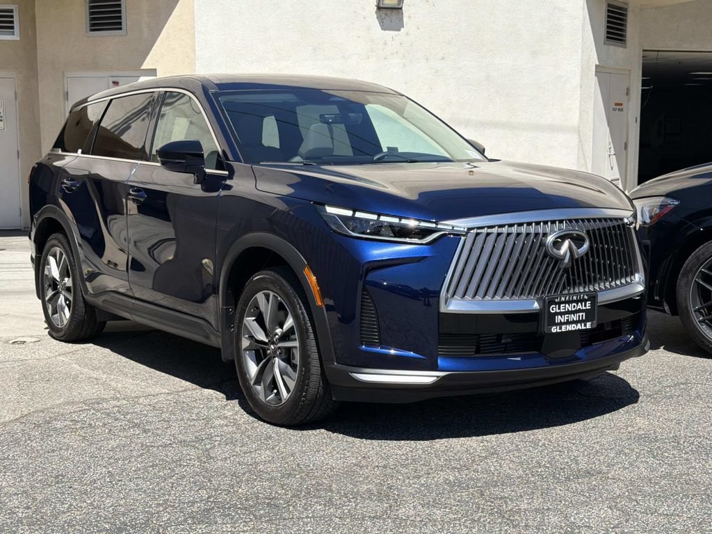 Certified 2026 INFINITI QX60 Pure w/ Cargo Package FWD image 2