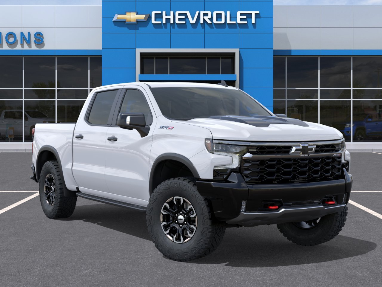 New 2026 Chevrolet Silverado 1500 ZR2 w/ LPO, Dark Essentials Package AWD/4WD image 8