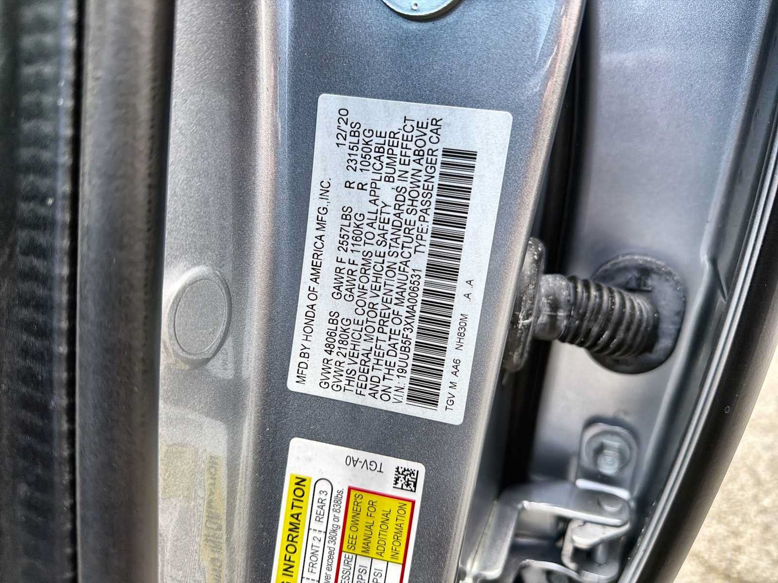 Used 2021 Acura TLX FWD image 26