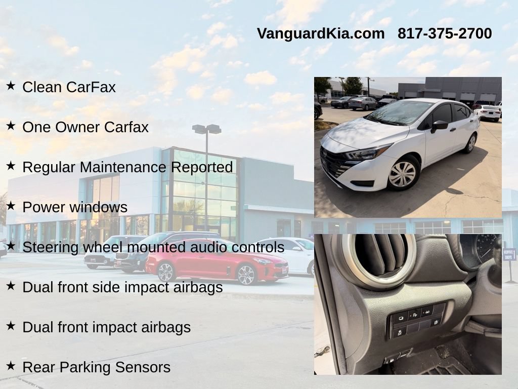 Used 2025 Nissan Versa S w/ Trunk Package FWD image 6