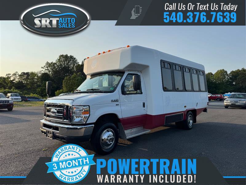 Used 2013 Ford E-350 and Econoline 350 Super Duty w/ Shuttle Bus Prep Pkg