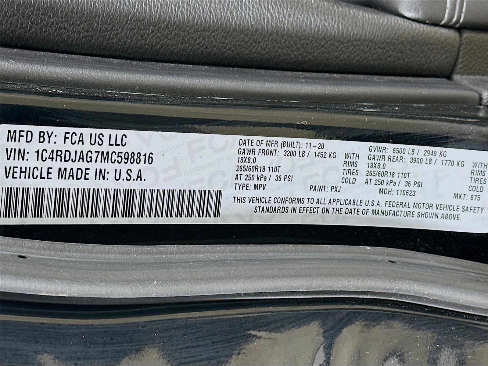 Used 2021 Dodge Durango SXT image 38