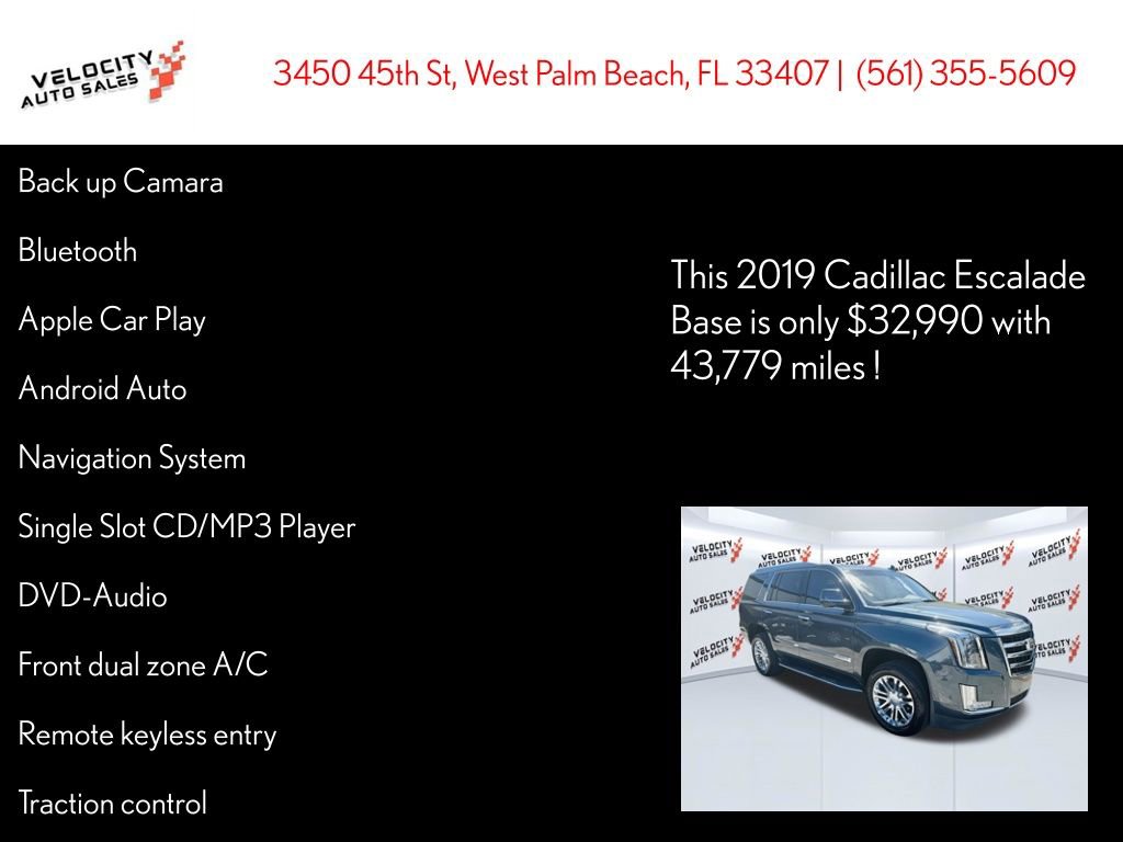 Used 2019 Cadillac Escalade 2WD image 34