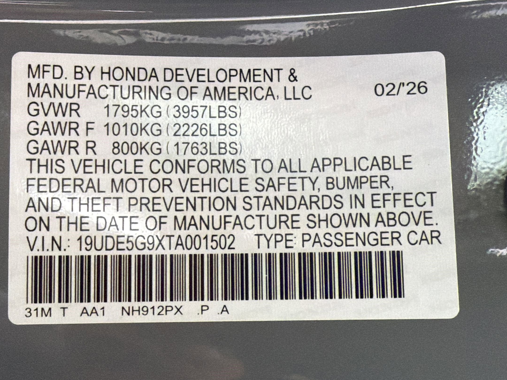 Used 2026 Acura Integra Type S FWD image 19