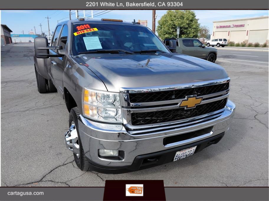 Used 2011 Chevrolet Silverado 3500 LTZ w/ Mocha Steel Metallic Edition