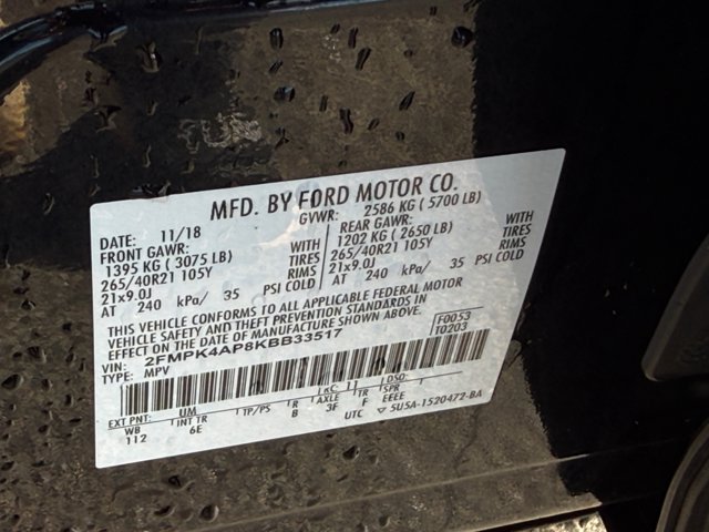 Used 2019 Ford Edge ST w/ Equipment Group 401A AWD/4WD image 33