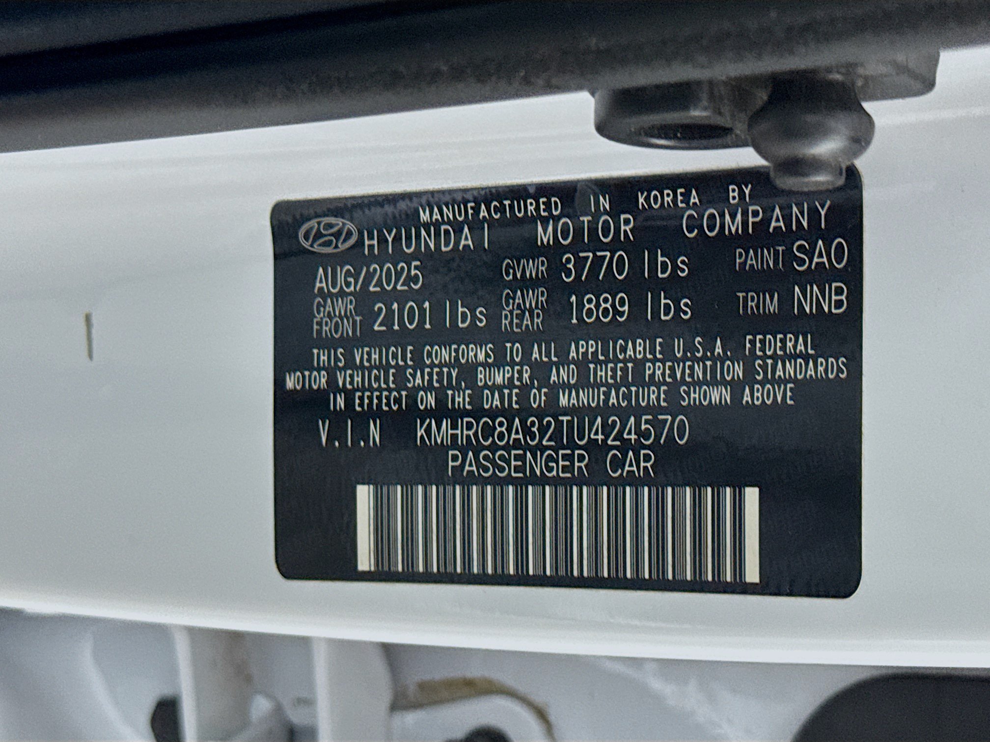 Used 2026 Hyundai Venue SEL FWD image 38