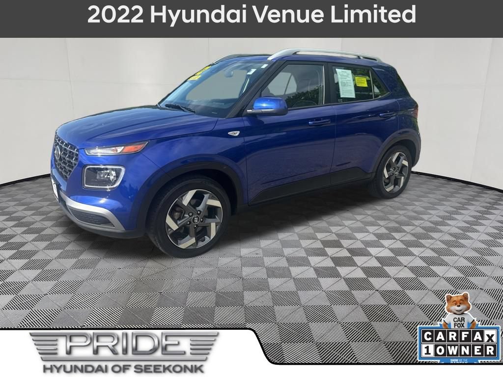 Used 2022 Hyundai Venue Limited FWD image 1