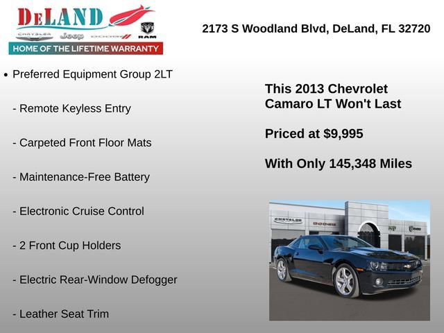 Used 2013 Chevrolet Camaro LT w/ RS Package image 6