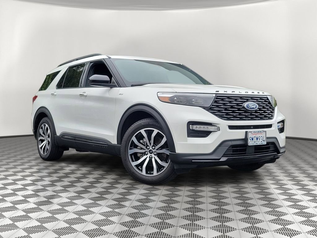 Used 2023 Ford Explorer ST-Line w/ Class IV Trailer Tow Package RWD image 2