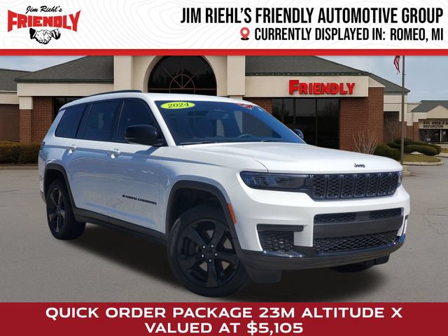 Used 2024 Jeep Grand Cherokee L Altitude AWD/4WD 360° Tour