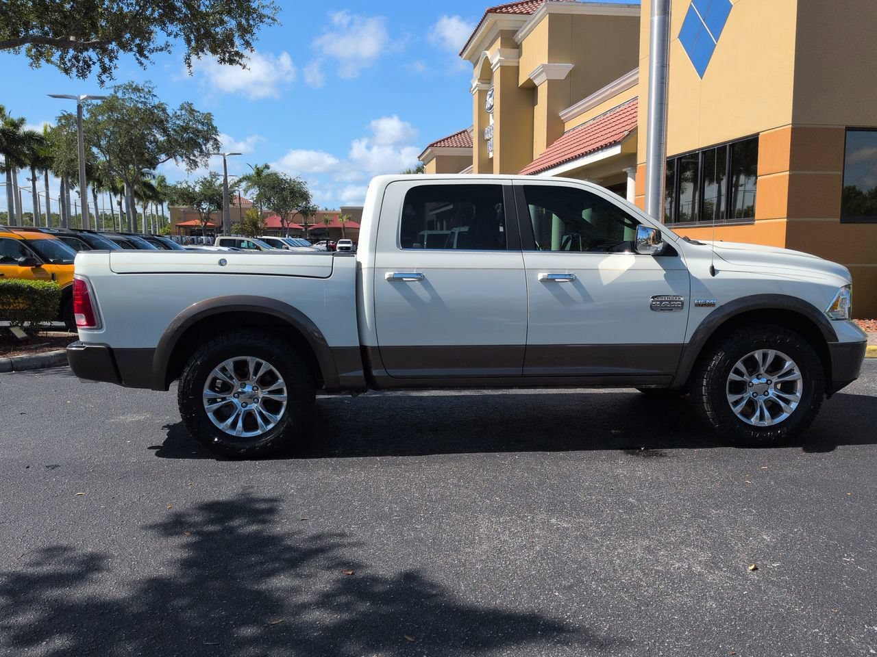 Used 2018 RAM 1500 Laramie Longhorn w/ Longhorn Southfork Package RWD image 2