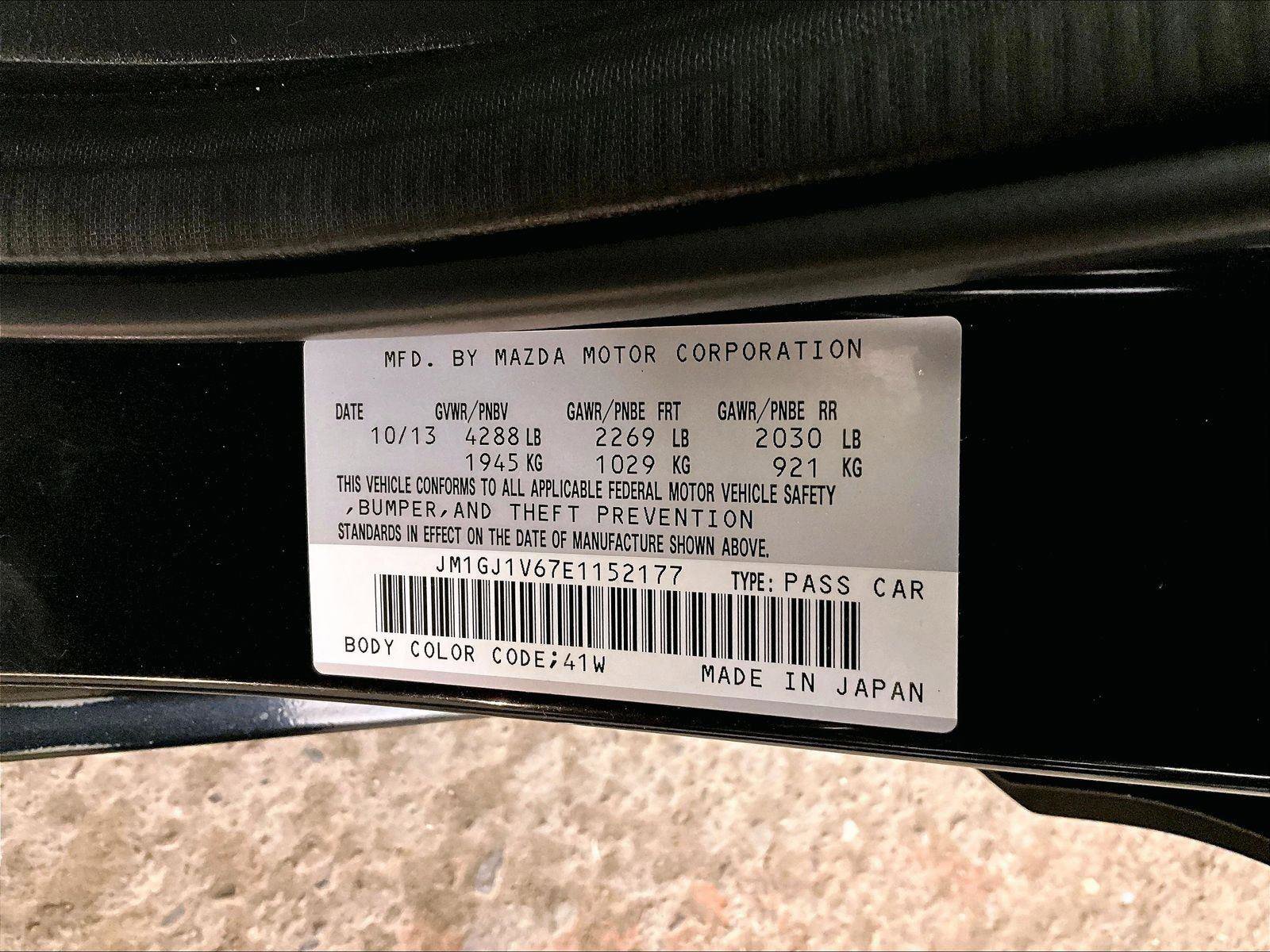 Used 2014 MAZDA MAZDA6 Touring FWD image 32