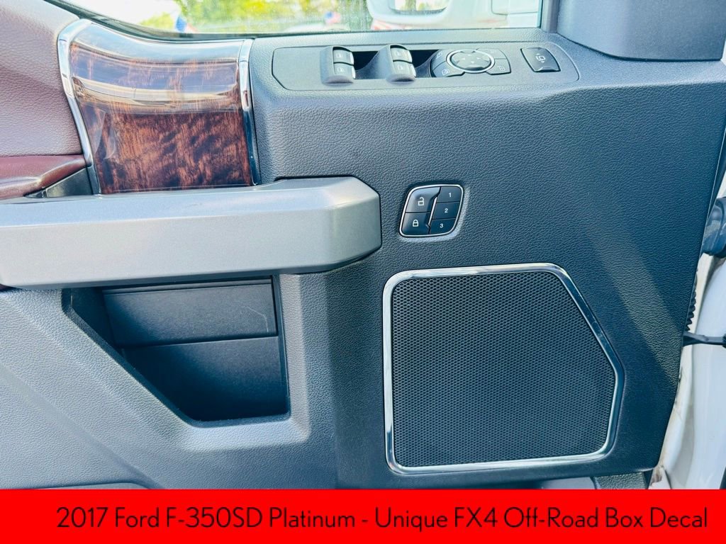 Used 2017 Ford F350 Platinum w/ Platinum Ultimate Package image 10