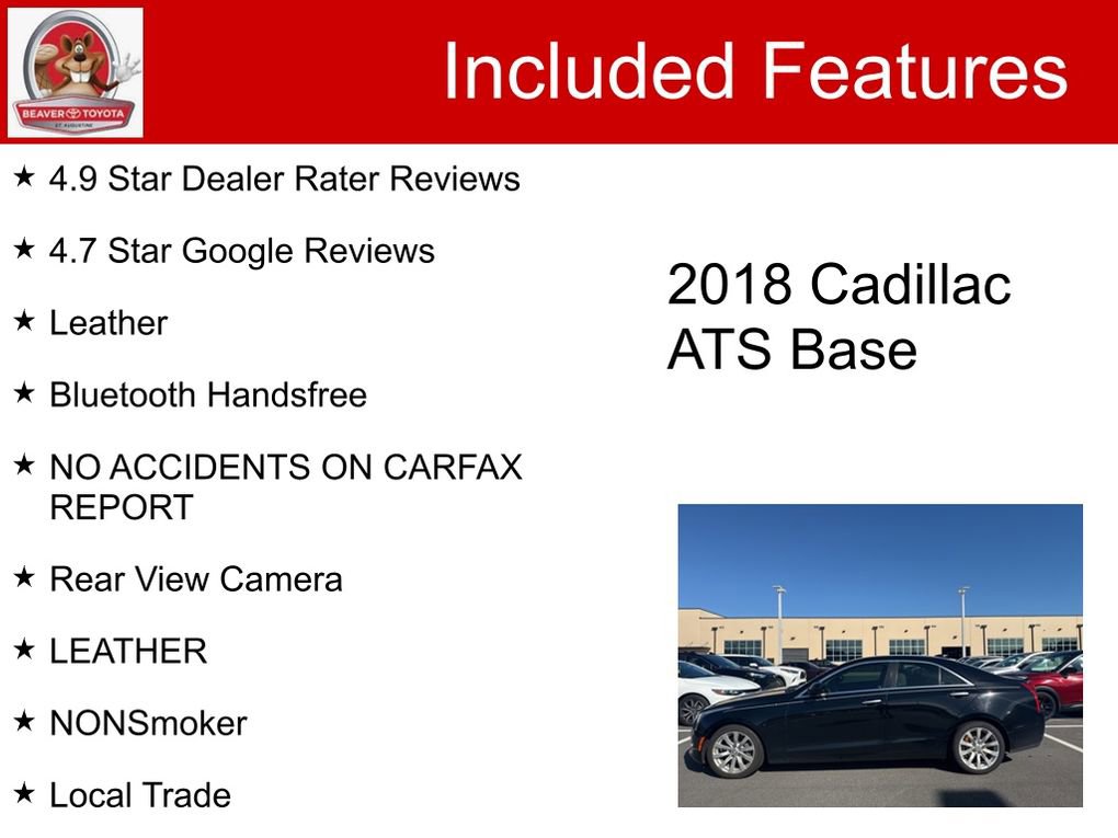 Used 2018 Cadillac ATS 2.0L Turbo image 5