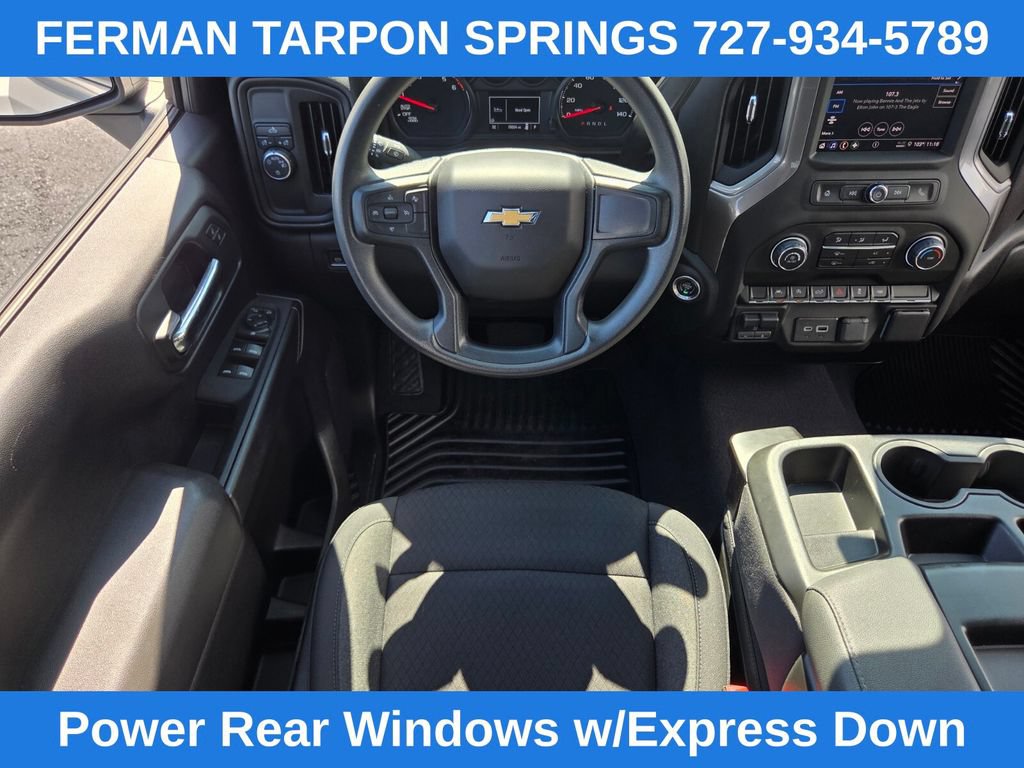 Certified 2024 Chevrolet Silverado 1500 Custom w/ Turbomax Blackout Package RWD image 18