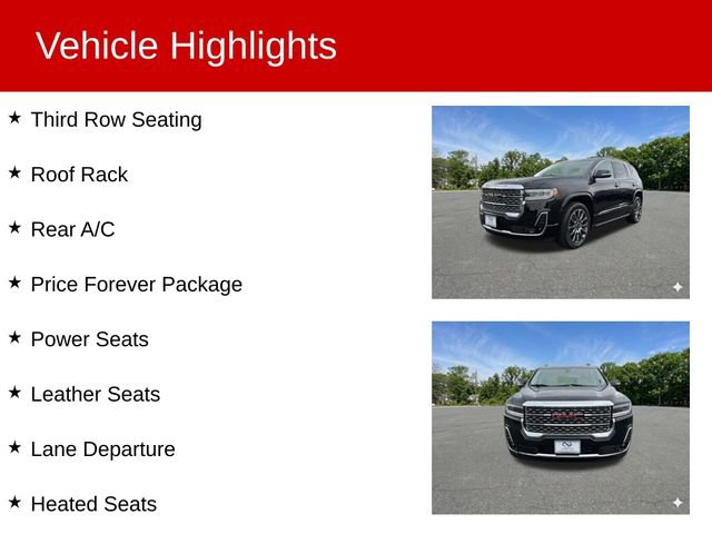 Used 2023 GMC Acadia Denali w/ Black Diamond Edition AWD/4WD image 2