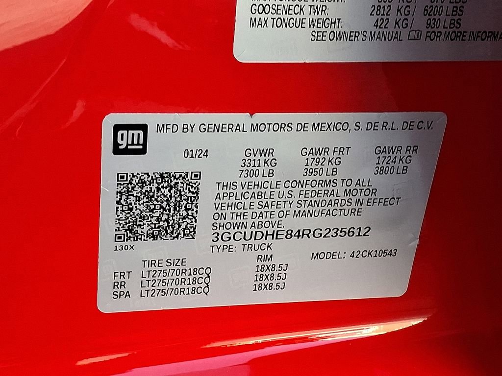 Used 2024 Chevrolet Silverado 1500 ZR2 w/ LPO, Dark Essentials Package image 27