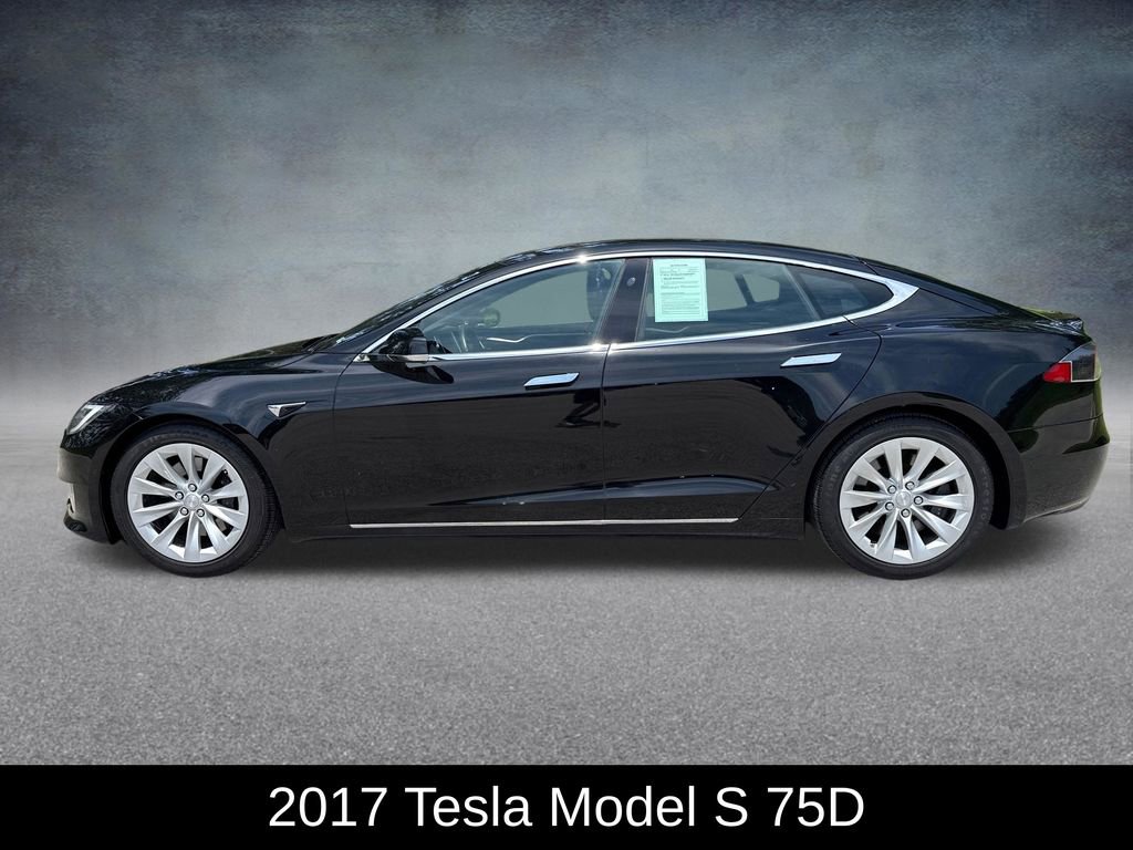 Used 2017 Tesla Model S 75D AWD/4WD image 2