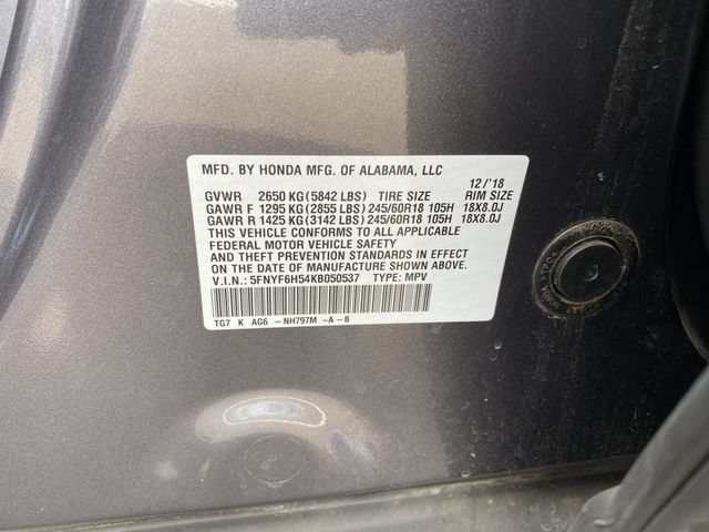 Certified 2019 Honda Pilot EX-L image 35