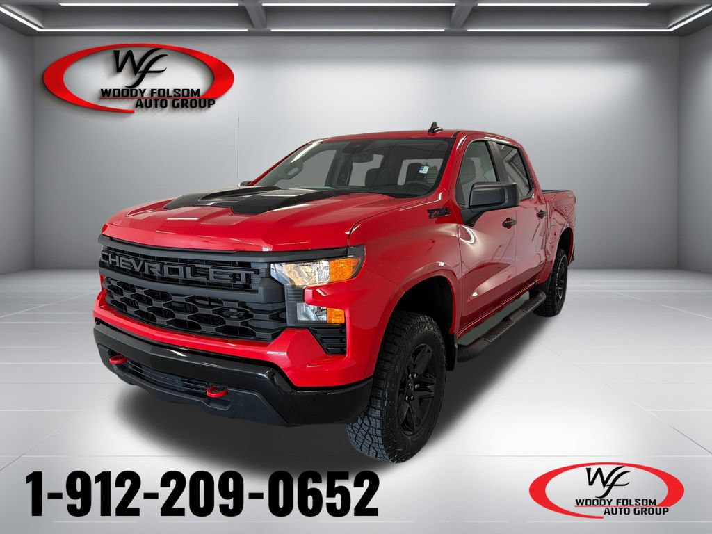 New 2026 Chevrolet Silverado 1500 Custom Trail Boss w/ LPO, Dark Essentials Package AWD/4WD image 1