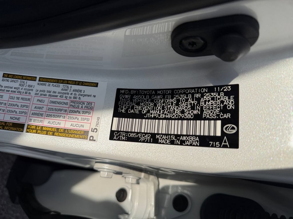 Used 2024 Lexus UX 250h AWD w/ Premium Package image 30