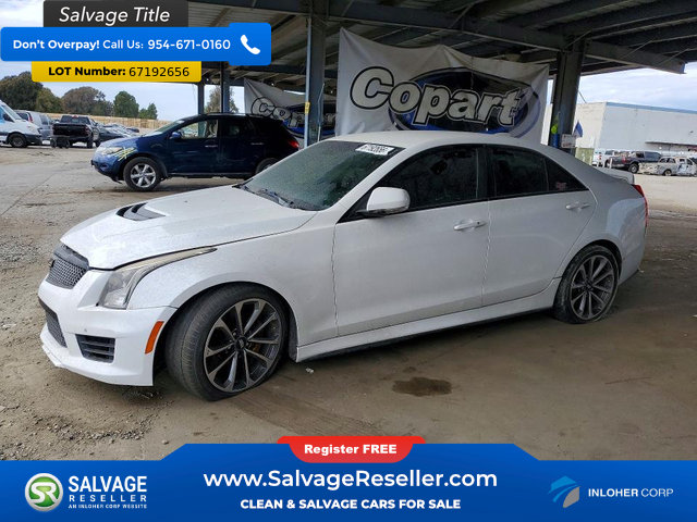 Used 2016 Cadillac ATS V w/ Track Performance Package RWD image 1