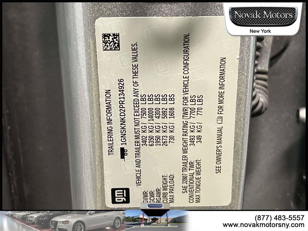 Used 2023 Chevrolet Tahoe LT w/ LT Signature Plus Package image 21