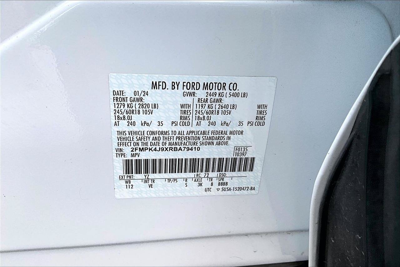 Used 2024 Ford Edge SEL AWD/4WD image 20