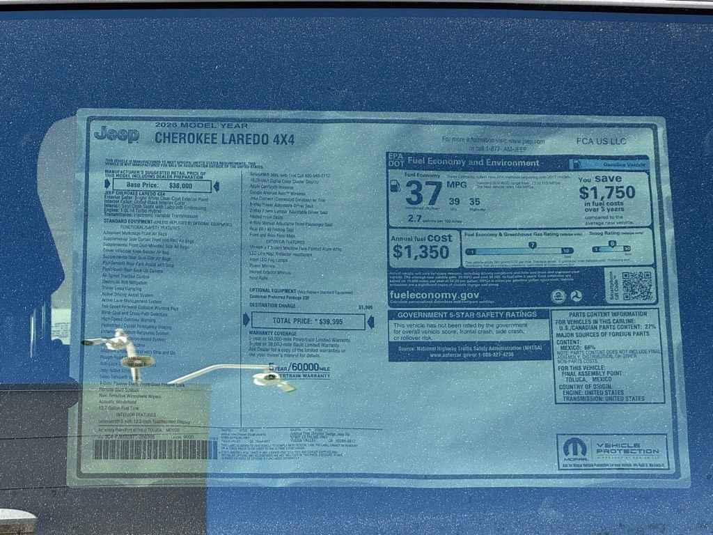 New 2026 Jeep Cherokee Laredo image 28