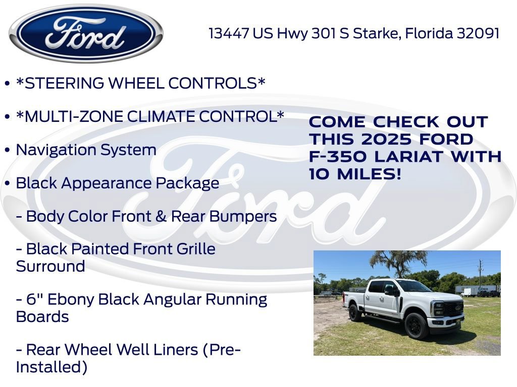 New 2025 Ford F350 Lariat w/ Lariat Ultimate Package image 15