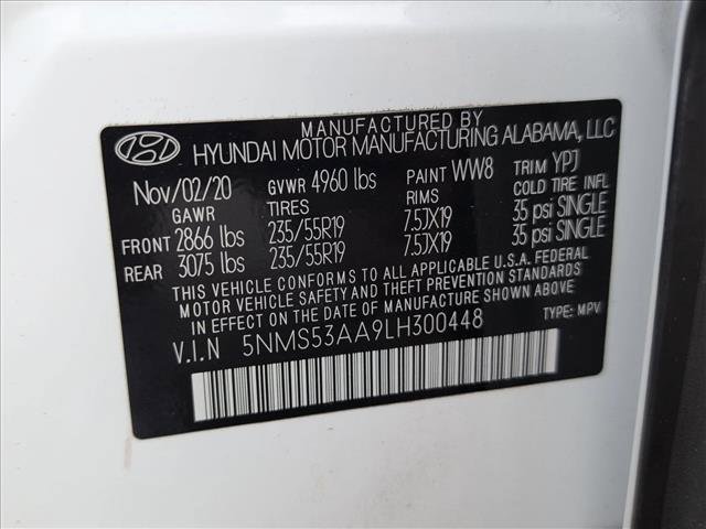 Used 2020 Hyundai Santa Fe Limited image 26