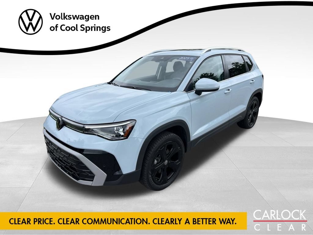 Used 2025 Volkswagen Taos SEL w/ Black Wheel Plus Package AWD/4WD image 1