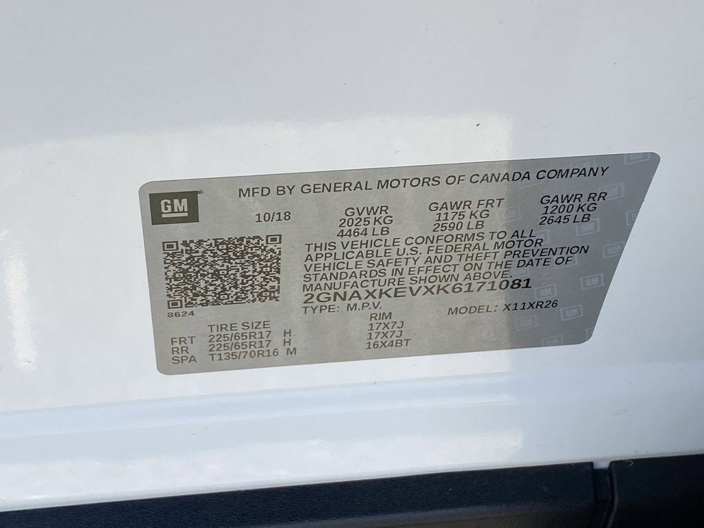 Used 2019 Chevrolet Equinox LT image 36