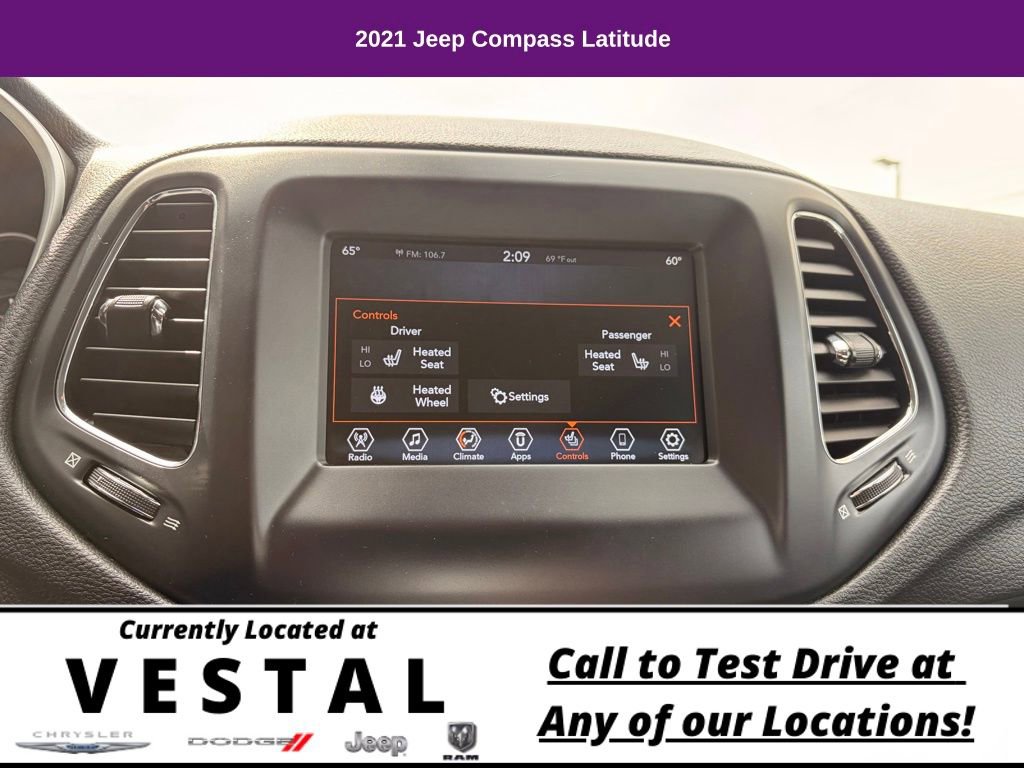 Used 2021 Jeep Compass Latitude w/ Convenience Group image 22